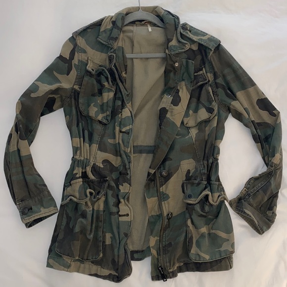 Free People camouflage military jacket - Picture 2 of 3